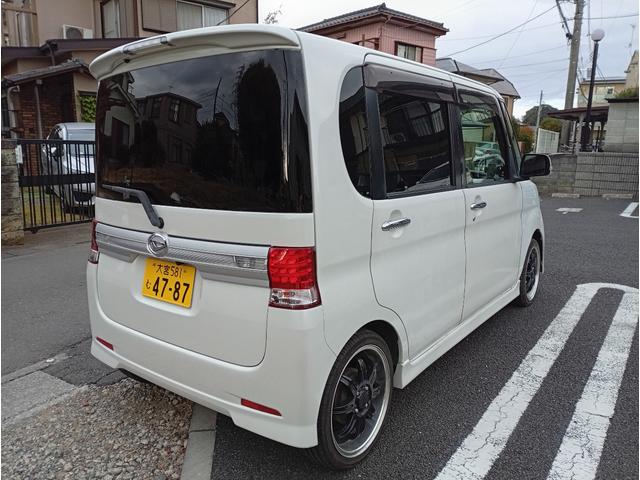 タント カスタムＸスペシャル　ワンオーナー　スマートキー　カーナビ　バックカメラ　ドライブレコーダー　社外アルミホイール　フォグランプ　ハロゲンランプ　ウインカーミラー（7枚目）