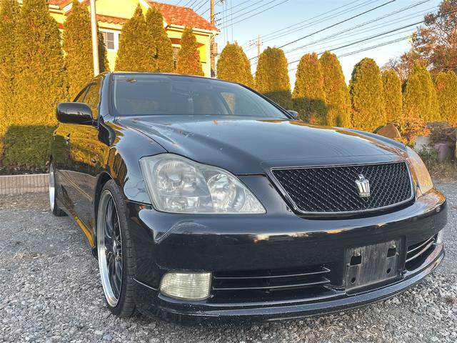 クラウン アスリート プレミアム50thエディション ドライブレコーダー ETC オートクルーズコントロール バックカメラ ナビ アルミホイール HID AT スマートキー 電動格納ミラー 盗難防止システム パワーシート CD MD 衝突安全ボディ(13枚目)