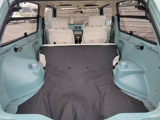 パオ キャンバストップ　ホワイトフェイクレザーシートカバー／ネットドリンクホルダー／ヘッドライトキャップカバー／純正ホイール＋カバー（13枚目）