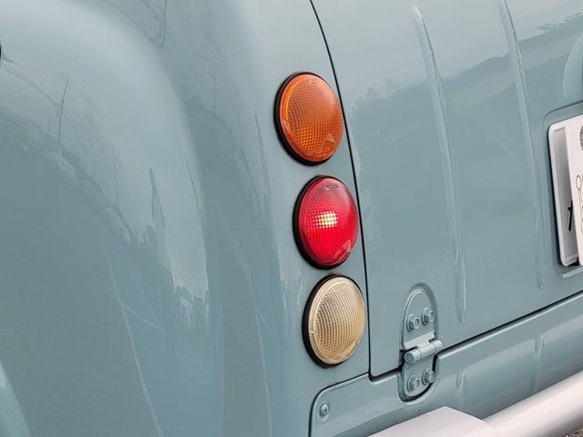 パオ キャンバストップ　ホワイトフェイクレザーシートカバー／ネットドリンクホルダー／ヘッドライトキャップカバー／純正ホイール＋カバー（38枚目）