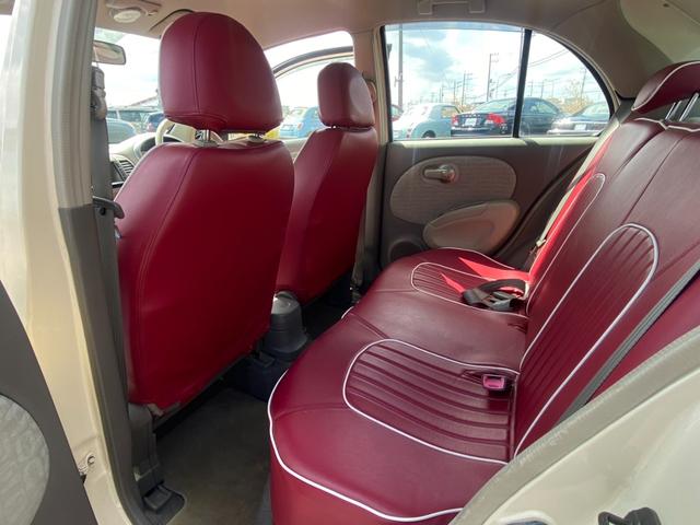 ビュート 　レッドレザー調シート／スマートキー（8枚目）
