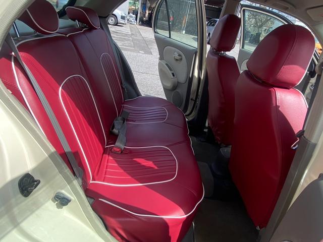 ビュート 　レッドレザー調シート／スマートキー（13枚目）