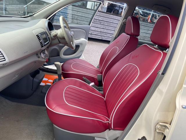 ビュート 　レッドレザー調シート／スマートキー（28枚目）