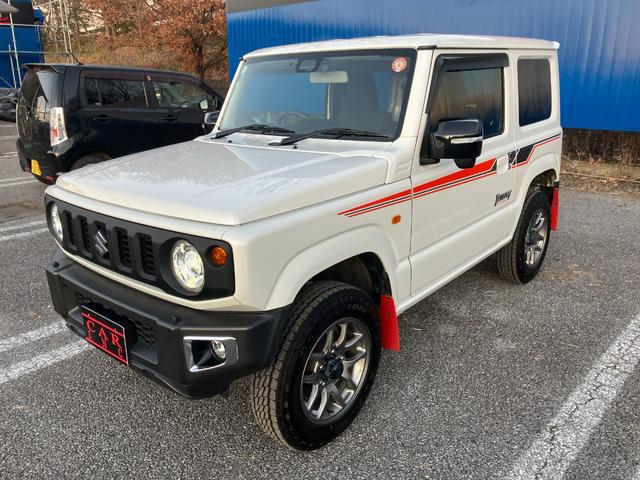 ジムニー ＸＣ　５ＭＴ　純正ナビ　Ｂｌｕｅｔｏｏｔｈ　フルセグ　バックカメラ　社外マフラー　衝突被害軽減ブレーキ　レーンキープアシスト　シートヒーター　ＬＥＤオートライト　純正１６ＡＷ（20枚目）