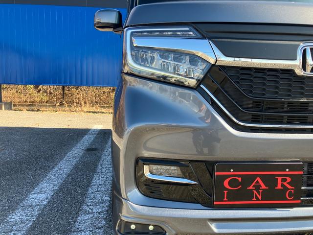 Ｎ－ＢＯＸカスタム Ｇ・Ｌターボホンダセンシング　両側パワスラ　純正８インチナビ　Ｂｌｕｅｔｏｏｔｈ　フルセグ　バックカメラ　ＥＴＣ　アイドリングストップ　　衝突被害軽減ブレーキ　レーンキープ　アダプティブクルーズコントロール　シートヒーター　車高調（45枚目）