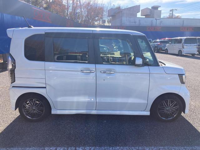 Ｎ－ＢＯＸカスタム Ｇ・Ｌターボホンダセンシング　衝突軽減ブレーキ　両側パワースライドドア　社外ナビ　バックカメラ　アダプティブクルーズコントロール　Ｂｌｕｅｔｏｏｔｈ　フルセグ　ＬＥＤヘッドライト　レーンキープ　オートハイビーム　ＥＴＣ（13枚目）