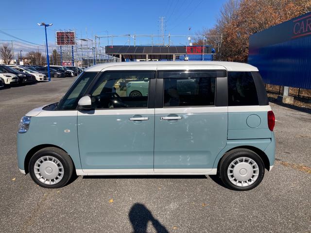 ムーヴキャンバス ストライプスＸ　デュアルセンサーブレーキ　両側パワースライドドア　社外ナビ　コーナーセンサー　バックカメラ　Ｂｌｕｅｔｏｏｔｈ　ＥＴＣ　レーンキープ　ステアリングリモコン　スマートキー　プッシュスタート（17枚目）