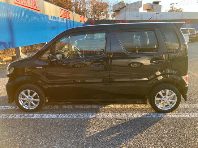 ワゴンＲ ハイブリッドＦＺ　社外ナビ　Ｂｌｕｅｔｏｏｔｈ　シートヒーター　フルセグ　アイドリングストップ　ステアリングリモコン　スマートキー　プッシュスタート　ウインカーミラー（13枚目）