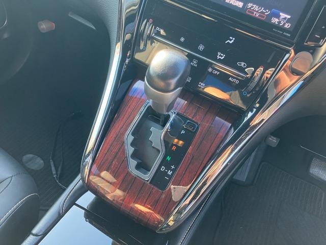 ハリアー プレミアム　ワンオーナー　アルパインナビ　Ｂｌｕｅｔｏｏｔｈ　フルセグＴＶ　バックカメラ　ハーフレザーシート　パワーシート　衝突被害軽減ブレーキ　レーンアシスト　オートクルーズコントロール　パワーバックドア（10枚目）