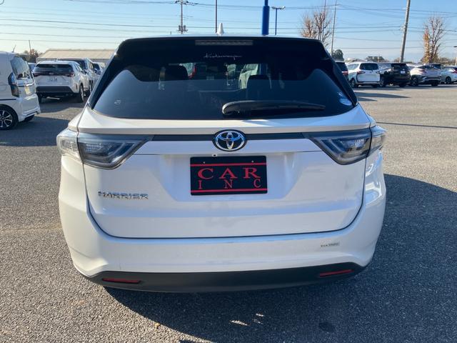 ハリアー プレミアム　ワンオーナー　アルパインナビ　Ｂｌｕｅｔｏｏｔｈ　フルセグＴＶ　バックカメラ　ハーフレザーシート　パワーシート　衝突被害軽減ブレーキ　レーンアシスト　オートクルーズコントロール　パワーバックドア（15枚目）