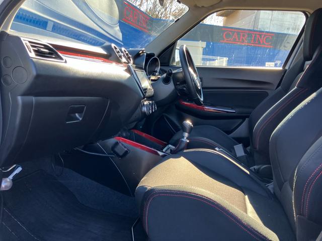 スイフトスポーツ ベースグレード　６ＭＴ　社外ナビ　Ｂｌｕｅｔｏｏｔｈオーディオ　フルセグＴＶ　ステアリングスイッチ　ＬＥＤヘッドライト　前席シートヒーター　ＥＴＣ　スマートキー　プッシュスタート　純正１７ＡＷ（21枚目）