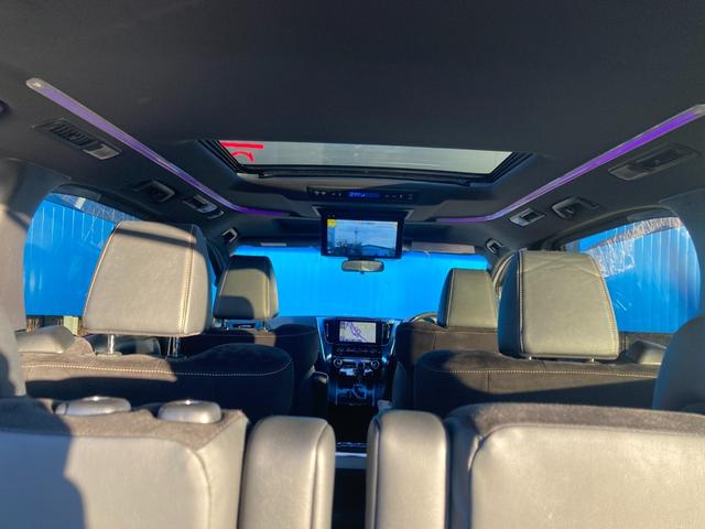 アルファード ２．５Ｓ　タイプゴールド　ワンオーナー　サンルーフ　後席モニター　ディスプレイオーディオ　ＣＤ／ＤＶＤデッキ　フルセグＴＶ　バックカメラ　３眼ＬＥＤヘッドライト　両側電動スライドドア　電動リアゲート　ＥＴＣ　ハーフレザーシート（27枚目）