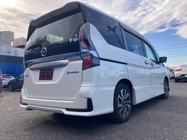 セレナ ｅ－パワー　ハイウェイスターＶ　両側パワースライドドア　全方位カメラ　パーキングアシスト　クリアランスソナー　バックカメラ　フルセグ　ブラインドスポット　オートハイビーム　アイドリングストップ　純正ナビ　Ｂｌｕｅｔｏｏｔｈ　ＥＴＣ（55枚目）