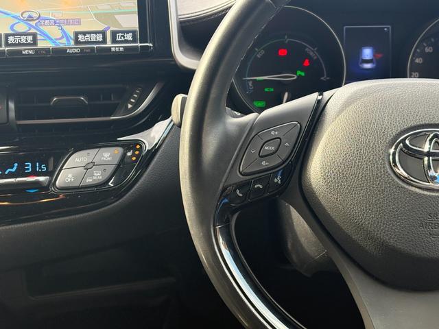 Ｃ－ＨＲ Ｇ　ワンオーナー　モデリスタ　パーキングアシスト　ブラインドスポット　バックカメラ　レーンアシスト　クリアランスソナー　アイドリングストップ　純正ナビ　フルセグ　ステアリングリモコン　バックカメラ　ＥＴＣ（34枚目）