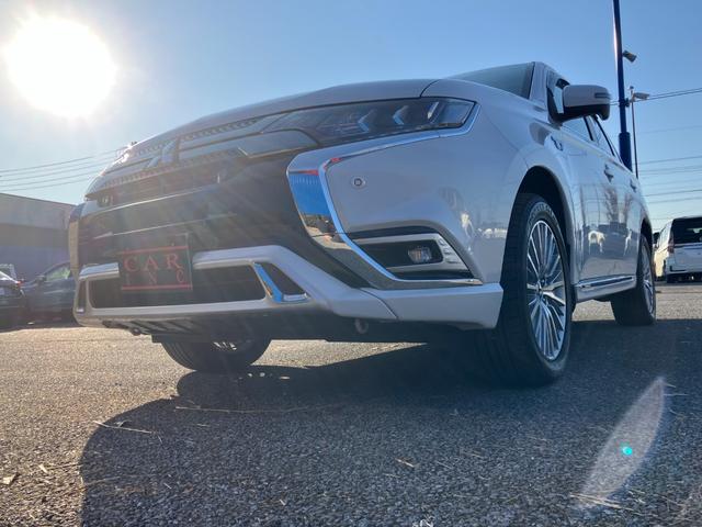 アウトランダーPHEV Gリミテッドエディション 4WD 純正SDナビ ステアリングスイッチ バックカメラ パドルシフト アクティブクルーズコントロール ハンドルヒーター クリアランスソナー ハーフレザーシート 前席シートヒーター LEDヘッドライト(55枚目)