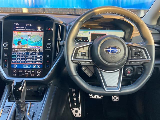 レヴォーグ GT-H EX 4WD パドルシフト 純正メモリナビ Bluetoothオーディオ フルセグTV ステアリングスイッチ アクティブクルーズコントロール バックカメラ 左サイドカメラ フロントカメラ クリアランスソナー(33枚目)