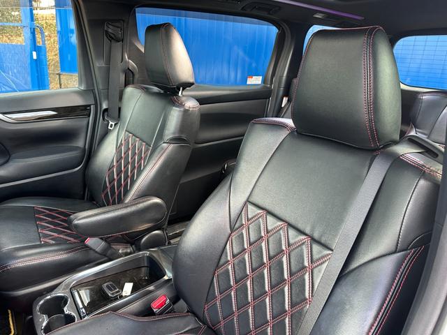 ヴェルファイア ２．５Ｚ　Ａエディション　ゴールデンアイズ　サンルーフ　後席モニター　純正１０型ナビ　社外エアサス　社外エアロ　バックカメラ　フルセグＴＶ　両側電動スライドドア　電動リアゲート　１００Ｖ電源　クルコン　シートカバー　ＬＥＤヘッドライト（17枚目）
