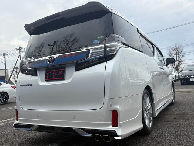 ヴェルファイア ２．５Ｚ　サンルーフ　モデリスタエアロ　アルパイン１２．８型後席モニター＆１１型ナビ　レーダークルコン　両側電動スライドドア　フルセグＴＶ　バックカメラ　ＴＥＩＮ車高調　衝突被害軽減ブレーキ　Ｂｌｕｅｔｏｏｔｈ（44枚目）