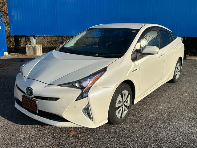 プリウス Aプレミアム 純正ナビ Bluetoothオーディオ ワンセグTV バックカメラ ステアリングスイッチ ヘッドアップディスプレイ アダプティブクルーズコントロール レーンアシスト パーキングアシスト ETC(2枚目)