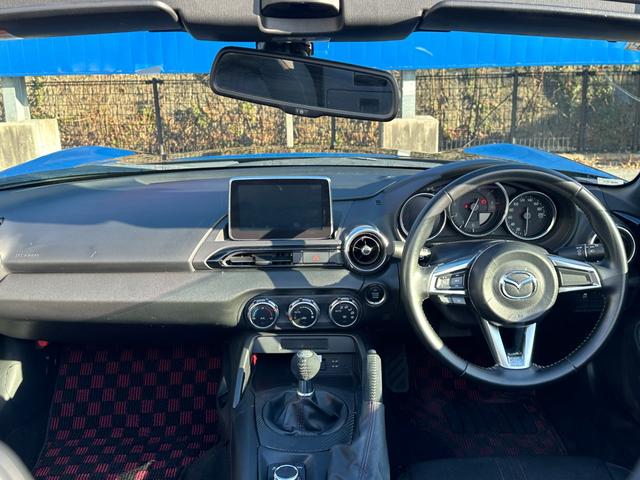 ロードスター Sスペシャルパッケージ ワンオーナー 6MT 純正ナビ Bluetoothオーディオ ステアリングスイッチ 衝突被害軽減ブレーキ クリアランスソナー LEDヘッドライト ETC 純正16インチアルミホイール マツダコネクト(2枚目)