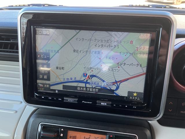 スペーシア ハイブリッドＸ　４ＷＤ　デュアルカメラブレーキサポート　両側パワスラ　社外８インチナビ　シートヒーター　Ｂｌｕｅｔｏｏｔｈ　フルセグ　全方位モニター　アダプティブクルーズコントロール　ヘッドアップディスプレイ（7枚目）