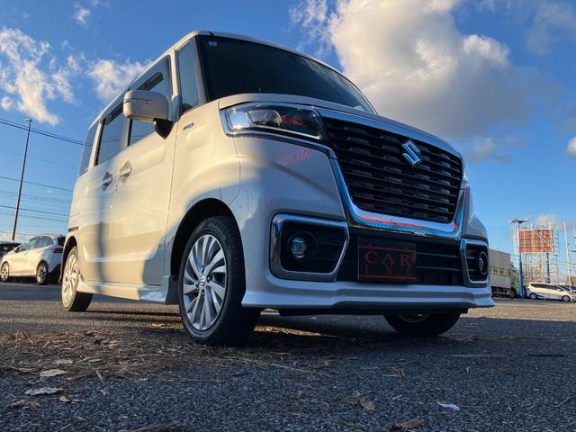 スペーシアカスタム ハイブリッドＧＳ　デュアルカメラブレーキサポート　純正ナビ　バックカメラ　シートヒーター　Ｂｌｕｅｔｏｏｔｈ　アダプティブクルーズコントロール　ＬＥＤヘッドライト　パワースライドドア　コーナーセンサー　レーンアシスト（43枚目）