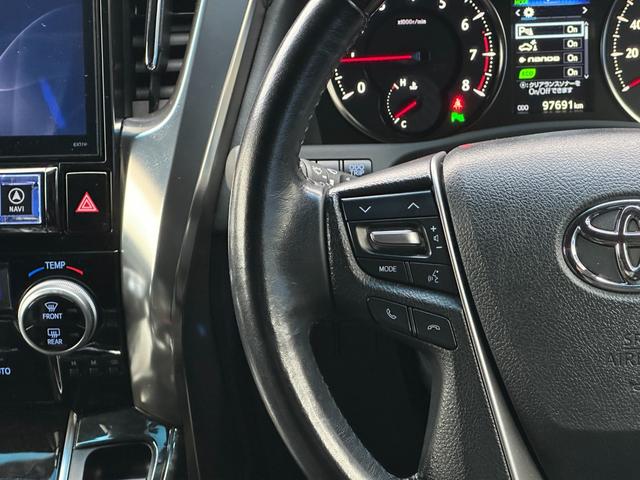 ヴェルファイア ２．５Ｚ　Ａエディション　ゴールデンアイズ　アルパイン後席モニター＆アルパイン１１型ナビ　フルセグＴＶ　バックカメラ　レーダークルコン　両側電動スライドドア　電動リアゲート　ハーフレザーシート　Ｂｌｕｅｔｏｏｔｈ　ビルトインＥＴＣ　クルコン（27枚目）