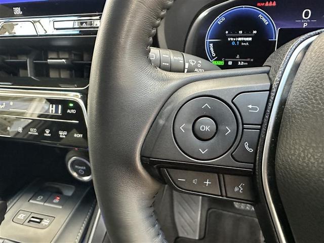 ハリアーハイブリッド Z レザーパッケージ 地上デジタル 本革S 横滑り防止装置付き Bカメラ エアバッグ LEDヘッドランプ ABS イモビライザー 助手席エアバック AC100V パワーウィンドウ オートエアコン 電動シート アルミ(12枚目)