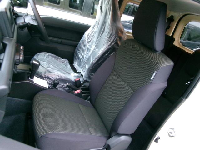 ジムニー ＸＣ　シフォンアイボリーメタリックブラック２トーン　届出済未使用車　ＬＥＤヘッドライト　スズキセーフティサポート　コーナーセンサー　シートヒーター　ステアリングスイッチ　クルコン　オートハイビーム（19枚目）