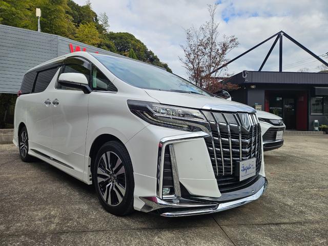 アルファード ２．５Ｓ　Ｃパッケージ　純正ディスプレイオーディオナビ　純正フリップダウンモニター　モデリスタエアロ　サンルーフ　両側電動スライドドア　パワーバックドア　デジタルインナーミラー　合皮シート　バックカメラ　ＥＴＣ２．０（3枚目）