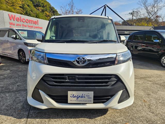 タンク X S 純正ナビ バックカメラ スマートアシストII スマートキー2個 電動スライドドア オートライト ステアリングスイッチ ビルトインETC アイドリングストップ 社外14インチアルミホイール(2枚目)