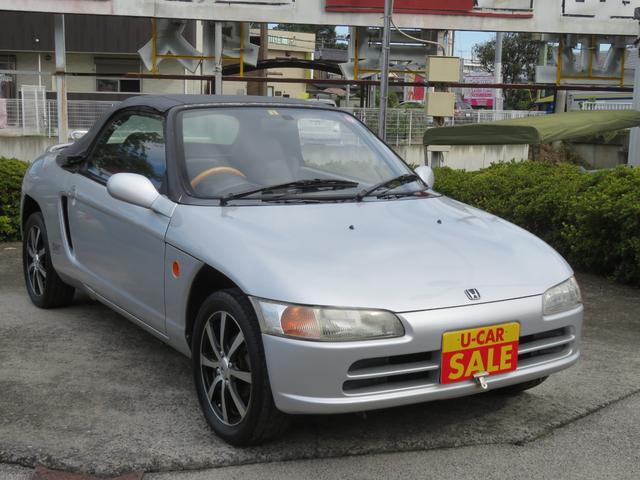 ビート ベースグレード /5速マニュアル車/社外マフラー/社外14インチアルミ/レザー調シートカバー付/トランクキャリア付/禁煙車/修復歴なし/(20枚目)