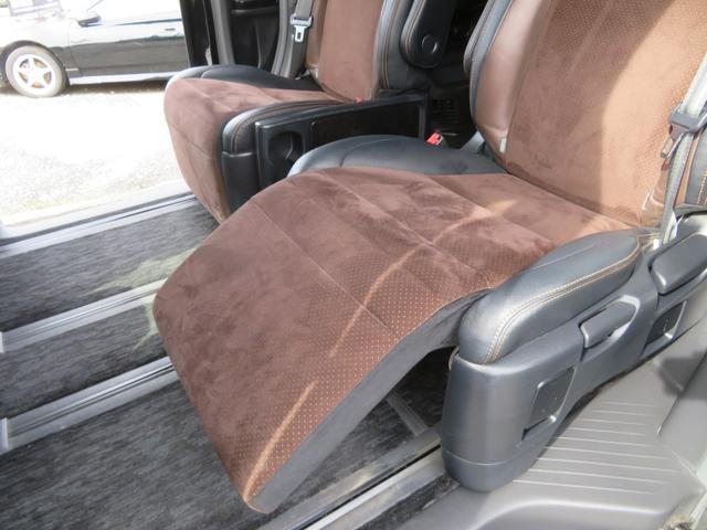 アルファード 240S タイプゴールド /後期型/7人乗り/両側パワースライドドア/パワーバックドア/ハーフレザーシート/純正フルセグTV付ナビ・バックカメラ付/リアフリップダウンモニター付/HIDヘッドライト/禁煙車/修復歴なし/記録簿付(21枚目)