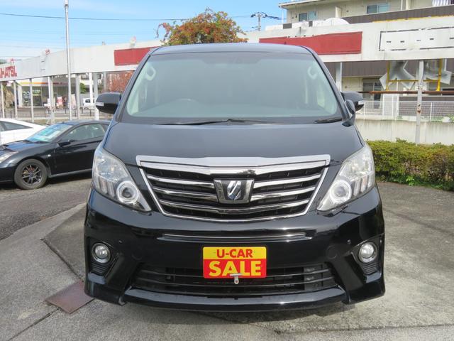 アルファード 240S タイプゴールド /後期型/7人乗り/両側パワースライドドア/パワーバックドア/ハーフレザーシート/純正フルセグTV付ナビ・バックカメラ付/リアフリップダウンモニター付/HIDヘッドライト/禁煙車/修復歴なし/記録簿付(26枚目)