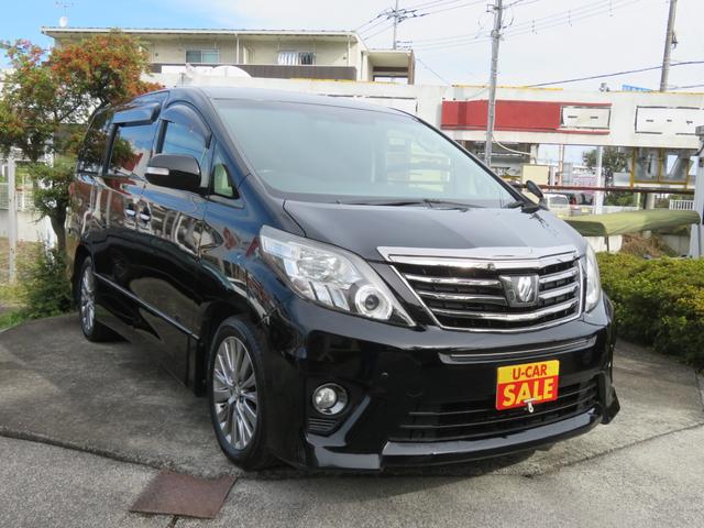 アルファード 240S タイプゴールド /後期型/7人乗り/両側パワースライドドア/パワーバックドア/ハーフレザーシート/純正フルセグTV付ナビ・バックカメラ付/リアフリップダウンモニター付/HIDヘッドライト/禁煙車/修復歴なし/記録簿付(27枚目)