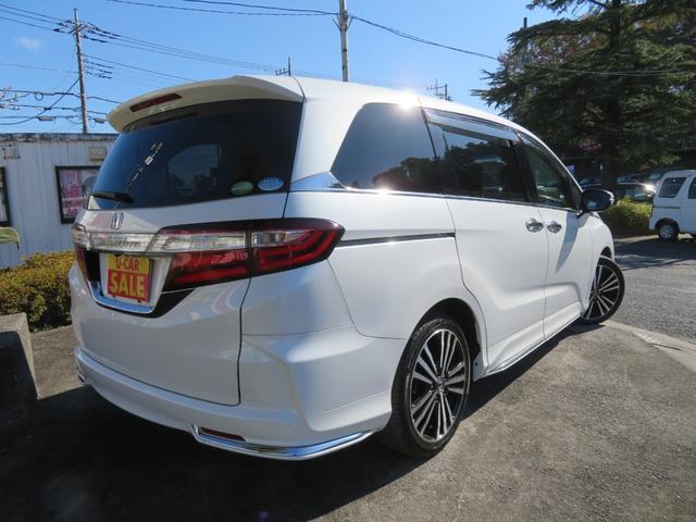 オデッセイ アブソルート・ＥＸ　／コンフォートビューパッケージ／純正フルセグＴＶ付インターナビ／バックカメラ／両側パワースライドドア／本革シート／ＨＩＤヘッドライト／純正１８インチアルミ／禁煙車／記録簿付／修復歴なし／（2枚目）