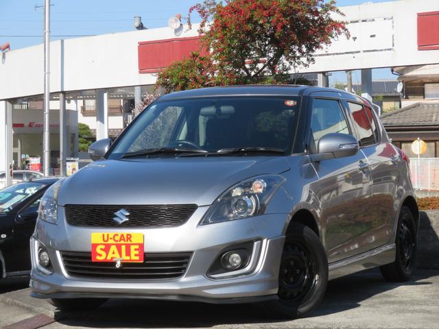 スイフト ＲＳ　／５速マニュアル車／ＨＩＤヘッドライト／純正エアロパーツ／スマートキー・プッシュスタート／ＥＴＣ付／禁煙車／（19枚目）