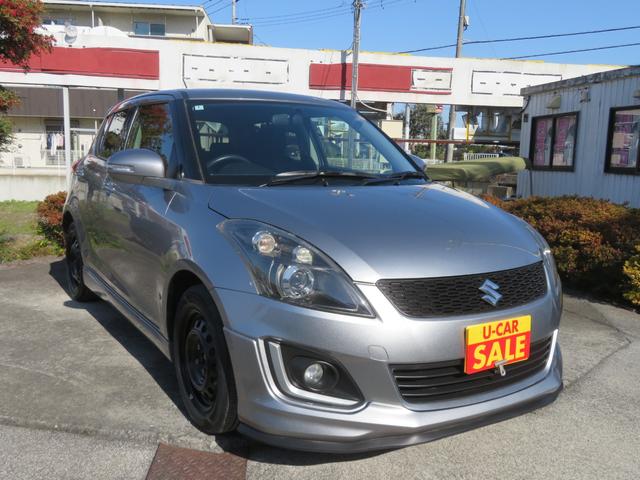 スイフト ＲＳ　／５速マニュアル車／ＨＩＤヘッドライト／純正エアロパーツ／スマートキー・プッシュスタート／ＥＴＣ付／禁煙車／（21枚目）