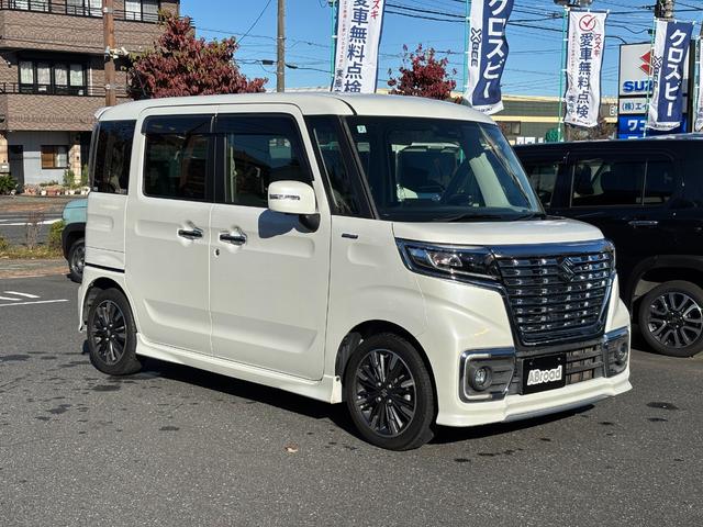 スペーシアカスタム ハイブリッドＸＳターボ　全方位カメラ　８インチナビ　ＥＴＣ　両側パワースライド　クルーズコントロール　ヘッドアップディスプレイ　パドルシフト（9枚目）