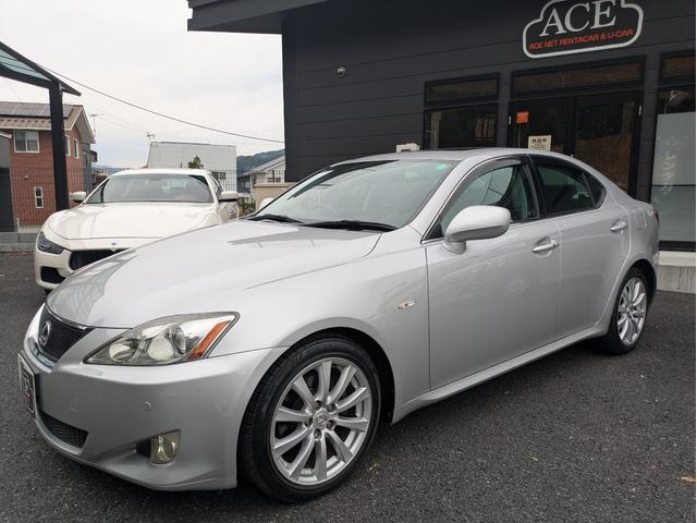 IS IS250 バージョンL サンルーフ レザーシート シートヒータ エアシート 純正HDDナビ ドライブレコーダー前後(3枚目)