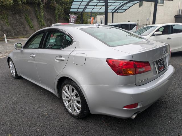 IS IS250 バージョンL サンルーフ レザーシート シートヒータ エアシート 純正HDDナビ ドライブレコーダー前後(6枚目)