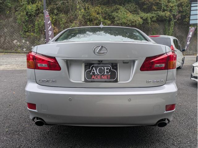 IS IS250 バージョンL サンルーフ レザーシート シートヒータ エアシート 純正HDDナビ ドライブレコーダー前後(7枚目)