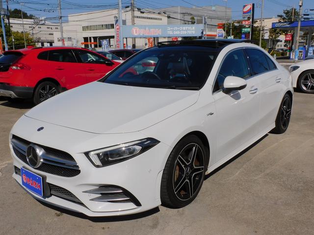 Ａクラスセダン Ａ３５　４マチックセダン　ＡＭＧパフォーマンスＰ・ＡＭＧアドバンスドＰ・サンルーフ・赤黒コンビレザー・レーダーセーフティＰ・ナビＴＶ・全周囲カメラ・Ｂｌｕｅｔｏｏｔｈ・アドバンスドサウンド・ＡＭＧ１８ＡＷ・キーレスゴー（37枚目）