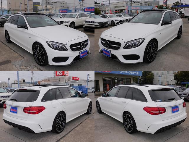 Cクラスステーションワゴン C43 4マチック ステーションワゴン レーダーセーフティP・黒革シート・サンルーフ・エアバランスP・ナビTV・バックカメラ・Bluetooth・キーレスゴー・AMG19インチAW・AMGスタイリング・Brumesterサウンド・ETC(16枚目)