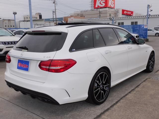 Cクラスステーションワゴン C43 4マチック ステーションワゴン レーダーセーフティP・黒革シート・サンルーフ・エアバランスP・ナビTV・バックカメラ・Bluetooth・キーレスゴー・AMG19インチAW・AMGスタイリング・Brumesterサウンド・ETC(33枚目)
