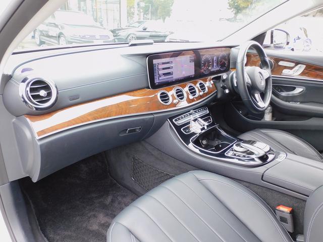 Eクラス E400 4マチック エクスクルーシブ 1オーナー・レーダーセーフティP・黒革シート・純正ナビTV・全周囲カメラ・CarPlay・Bluetooth・キーレスゴー・純正18AW・コーナーセンサー・パワートランク・LEDライト・2.0ETC(10枚目)