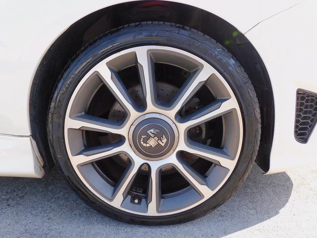 アバルト595 ツーリズモ 赤革シート・ナビフルセグTV・Bluetooth・キーレスキー・HIDライト・ETC・リアコーナーセンサー・純正17インチAW・パドルシフト・革ステアリング・フロアマット・フォグライト(55枚目)