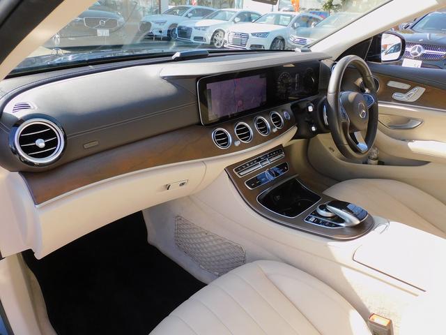Eクラス E400 4マチック エクスクルーシブ レーダーセーフティP・本革シート・ナビTV・全周囲カメラ・CarPlay・HUD・2.0ETC・キーレスゴー・パワートランク・LEDライト・純正18インチAW・コーナーセンサー・アンビエント64色(10枚目)