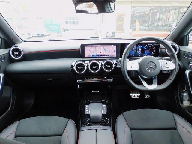 Ａクラスセダン Ａ２５０　４マチックセダン　ＡＭＧライン　レーダーセーフティＰ・ナビＴＶ・Ｂカメラ・パーキングアシスト・Ｂｌｕｅｔｏｏｔｈ・キーレスゴー・ＡＭＧ１８インチＡＷ・コーナーセンサー・ＬＥＤライト・ハーフレザー・シートヒーター・２．０ＥＴＣ・ＵＳＢ（3枚目）