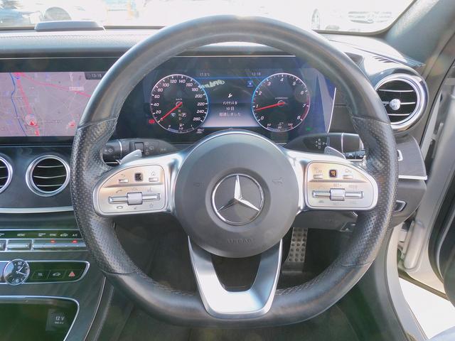 Eクラスステーションワゴン E300 ステーションワゴンアバンギャルド スポーツ エクスクルーシブP・レーダーセーフティP・AMGスタイリングP・黒本革シート・AMG19AW・Brumesterサウンド・エアバランスP・前後シートヒーター・CarPlay・キーレスゴー・2.0ETC(11枚目)